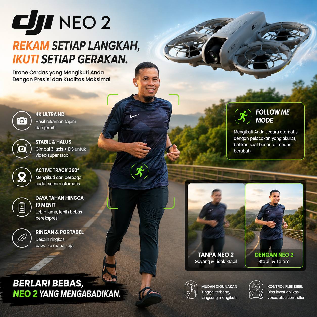 Kamera Drone